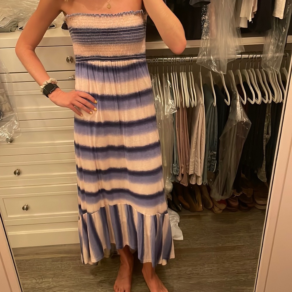 Splendid high long comfy dress
